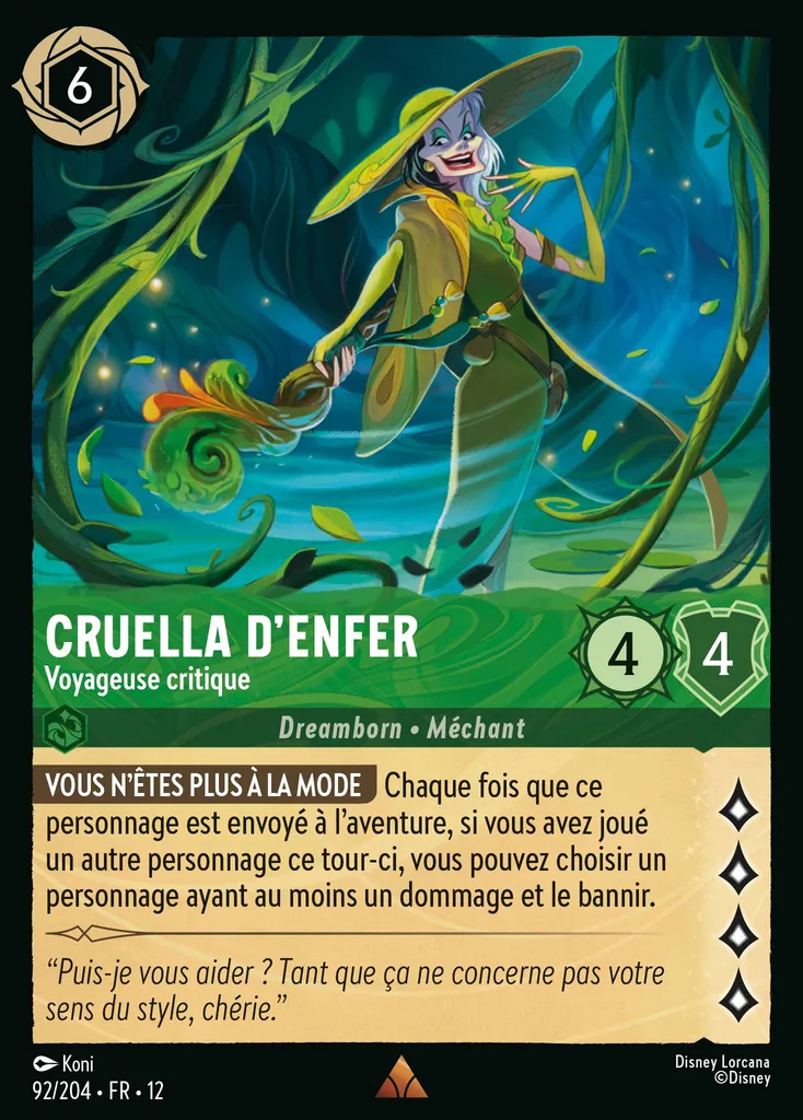 Cruella De Vil - Judgmental Traveler