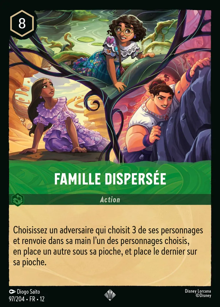 Famille dispersée