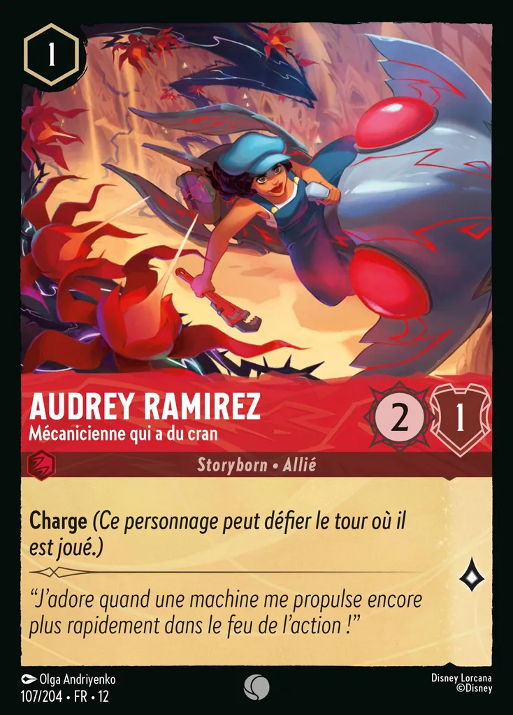 Audrey Ramirez - Mécanicienne qui a du cran