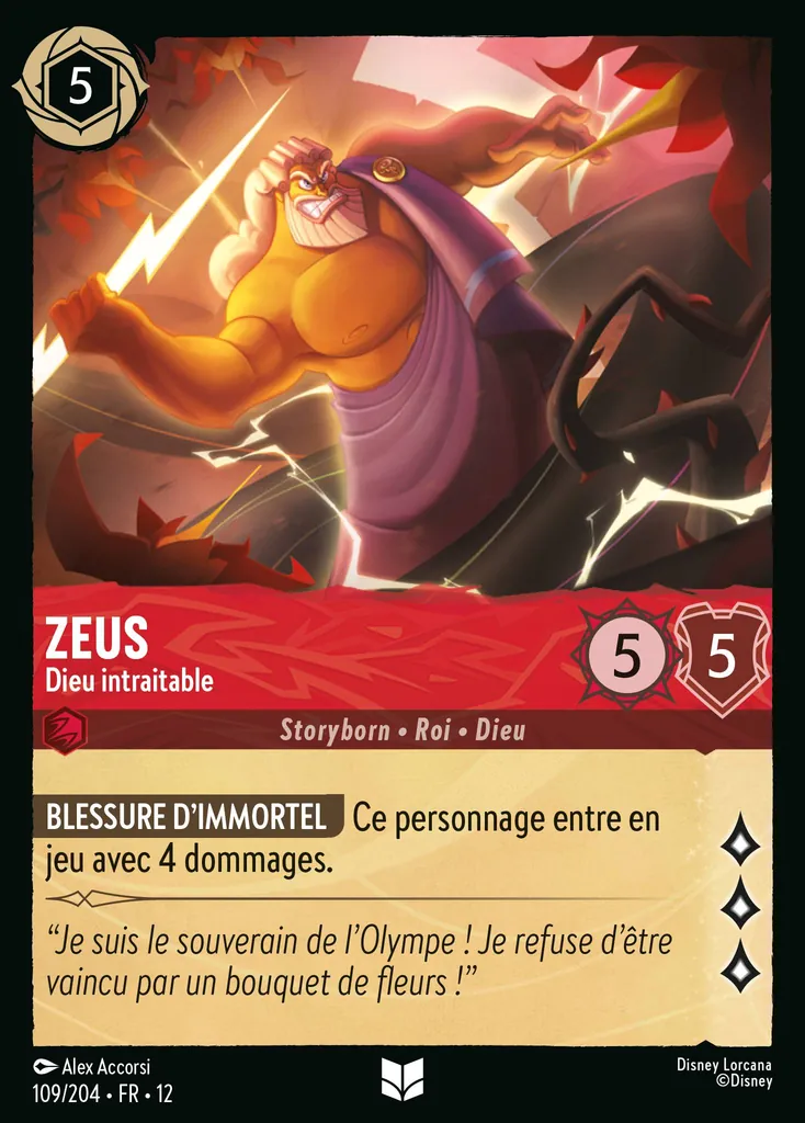 Zeus - Dieu intraitable