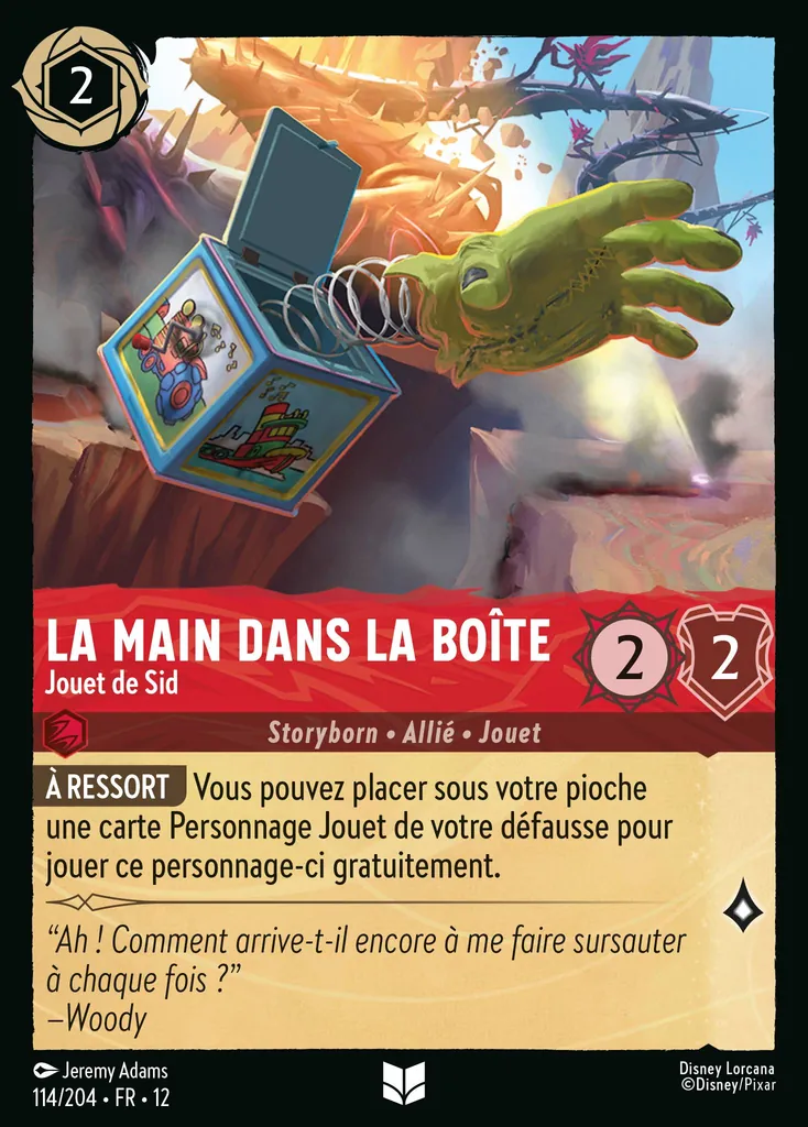 La Main dans la Boîte - Jouet de Sid