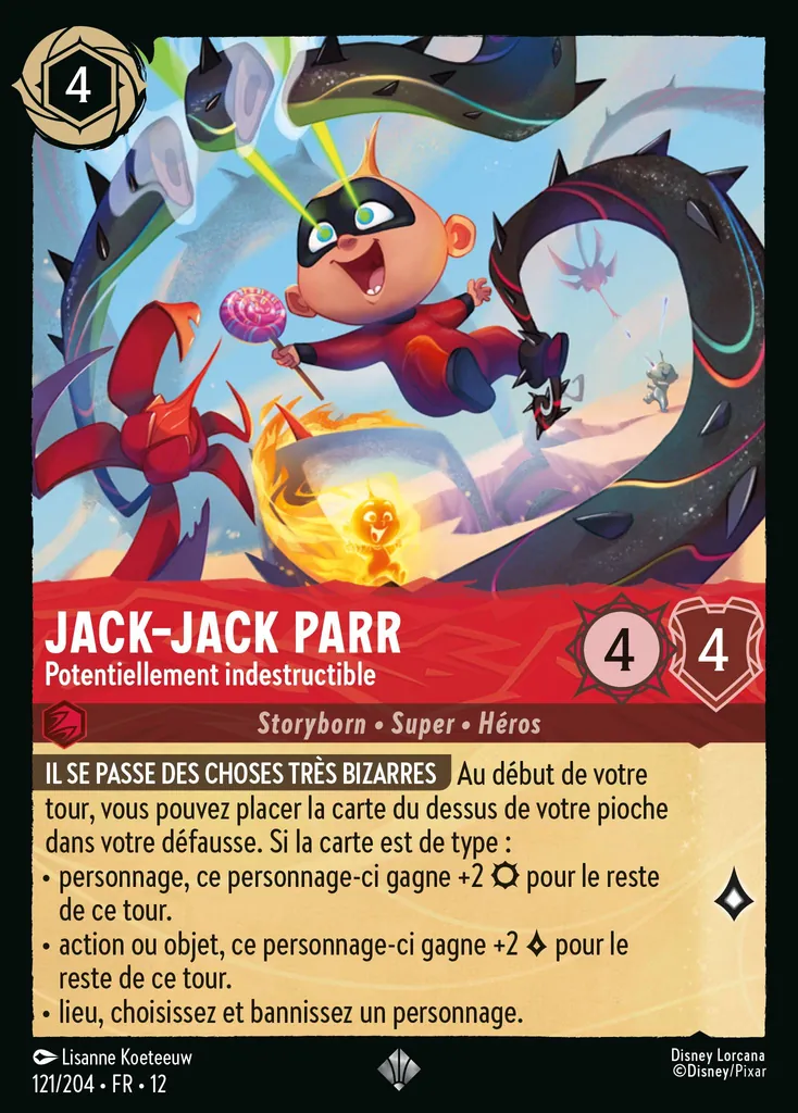 Jack-Jack Parr - Potentiellement indestructible
