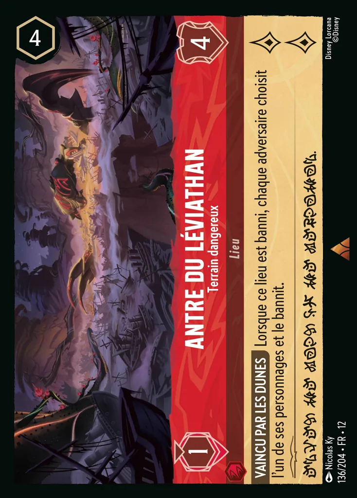 Antre du Léviathan - Terrain dangereux