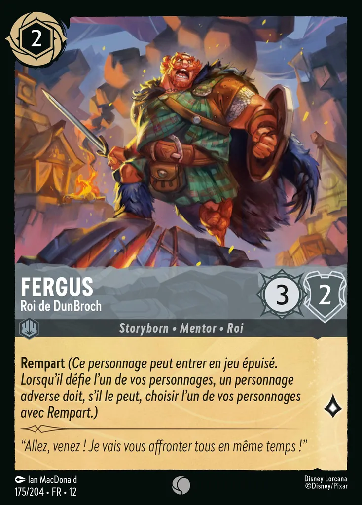 Fergus - Roi de DunBroch