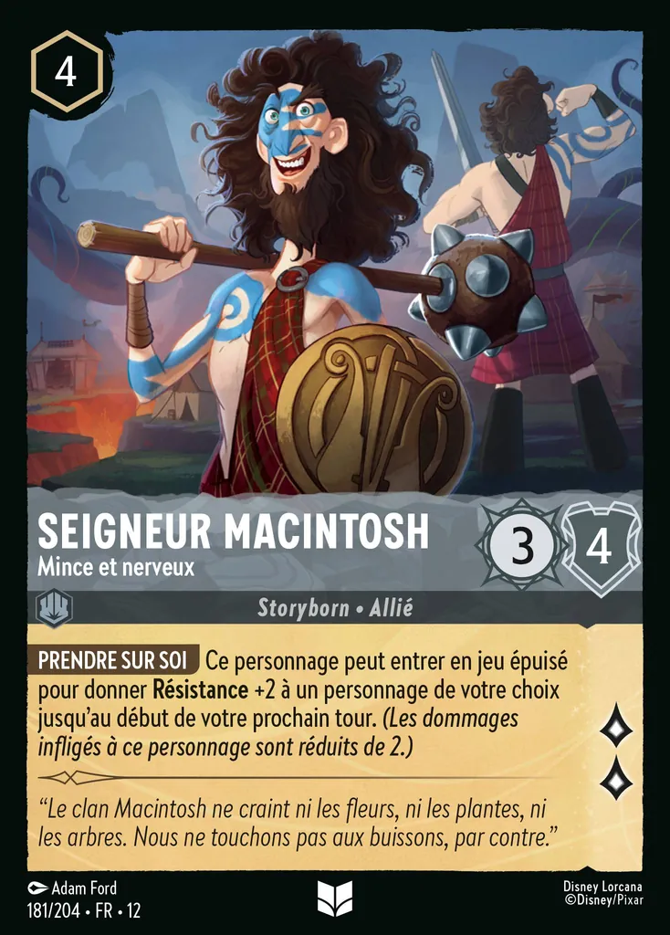 Seigneur Macintosh - Mince et nerveux