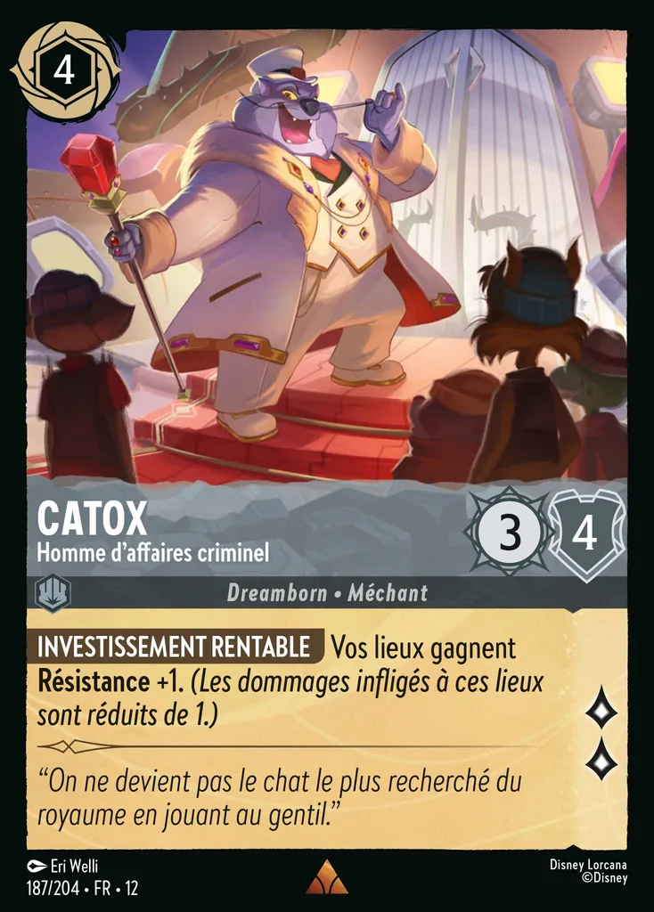 Catox - Homme d'affaires criminel