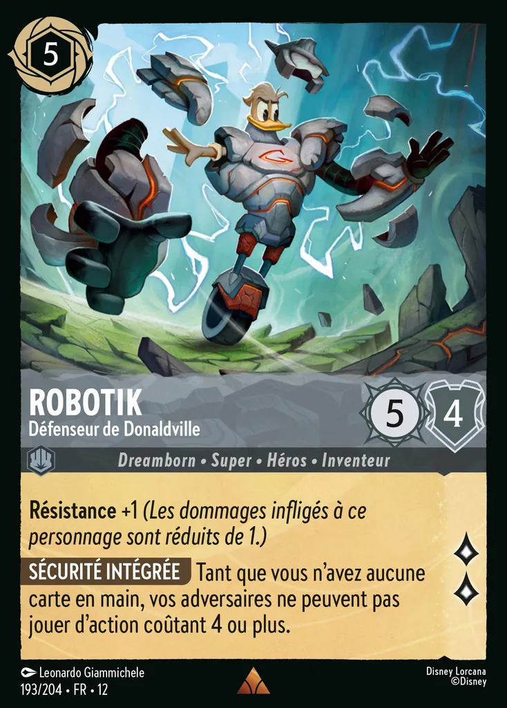 Robotik - Défenseur de Donaldville