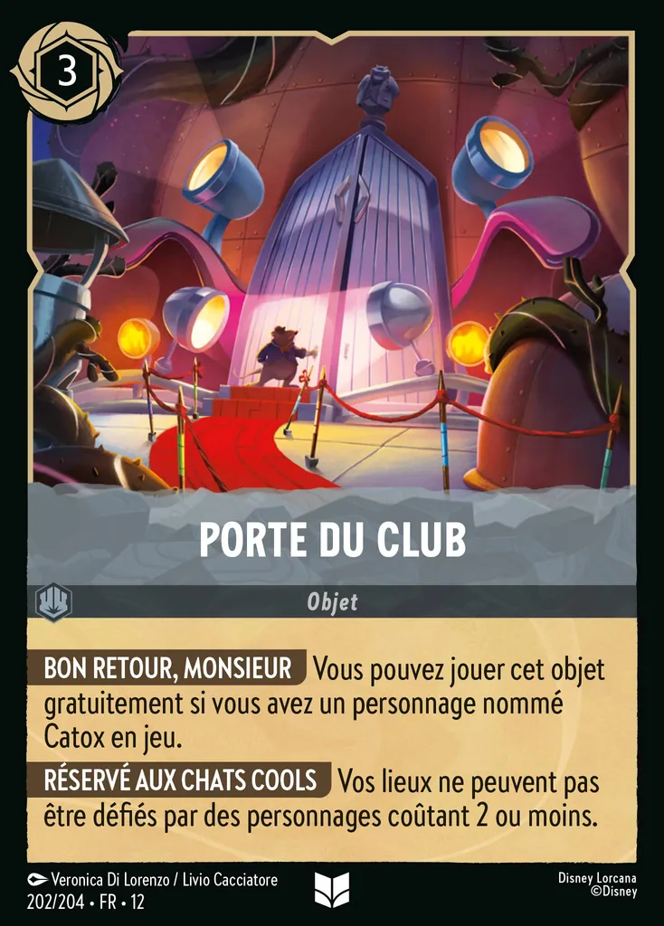 Porte du Club