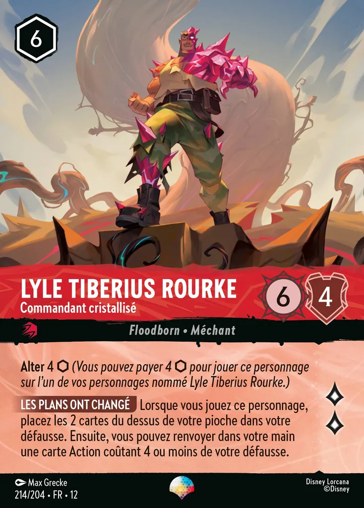 Lyle Tiberius Rourke - Commandant cristallisé