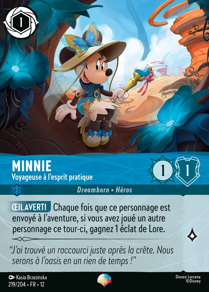 Minnie - Voyageuse à l'esprit pratique