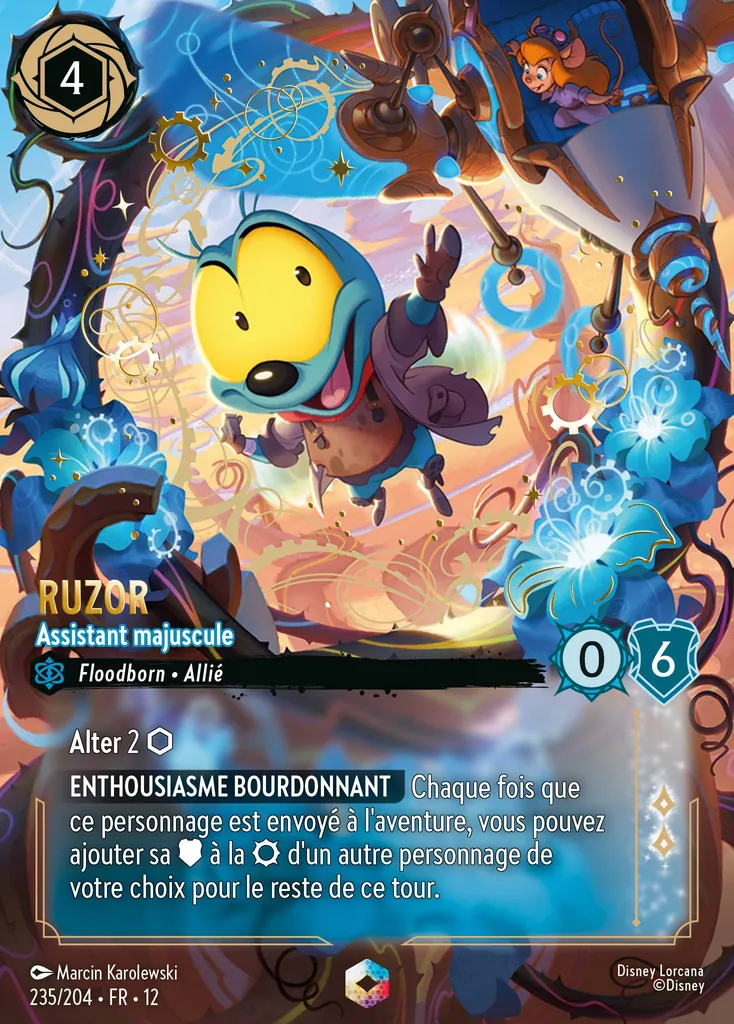 Ruzor - Assistant majuscule