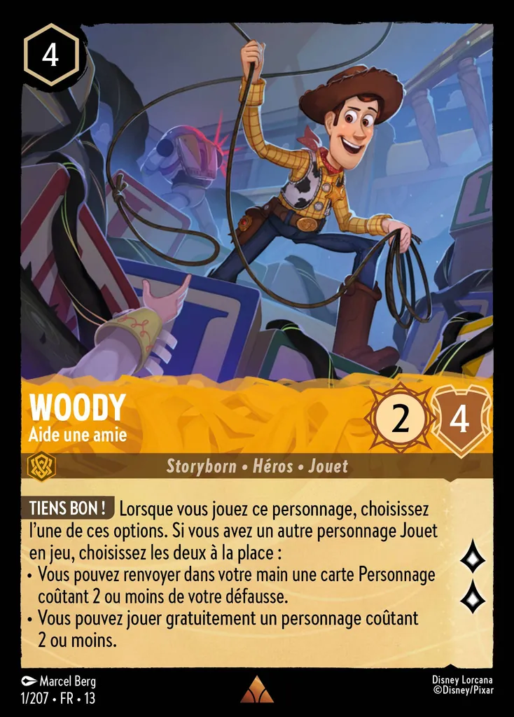 Woody - Aide une amie
