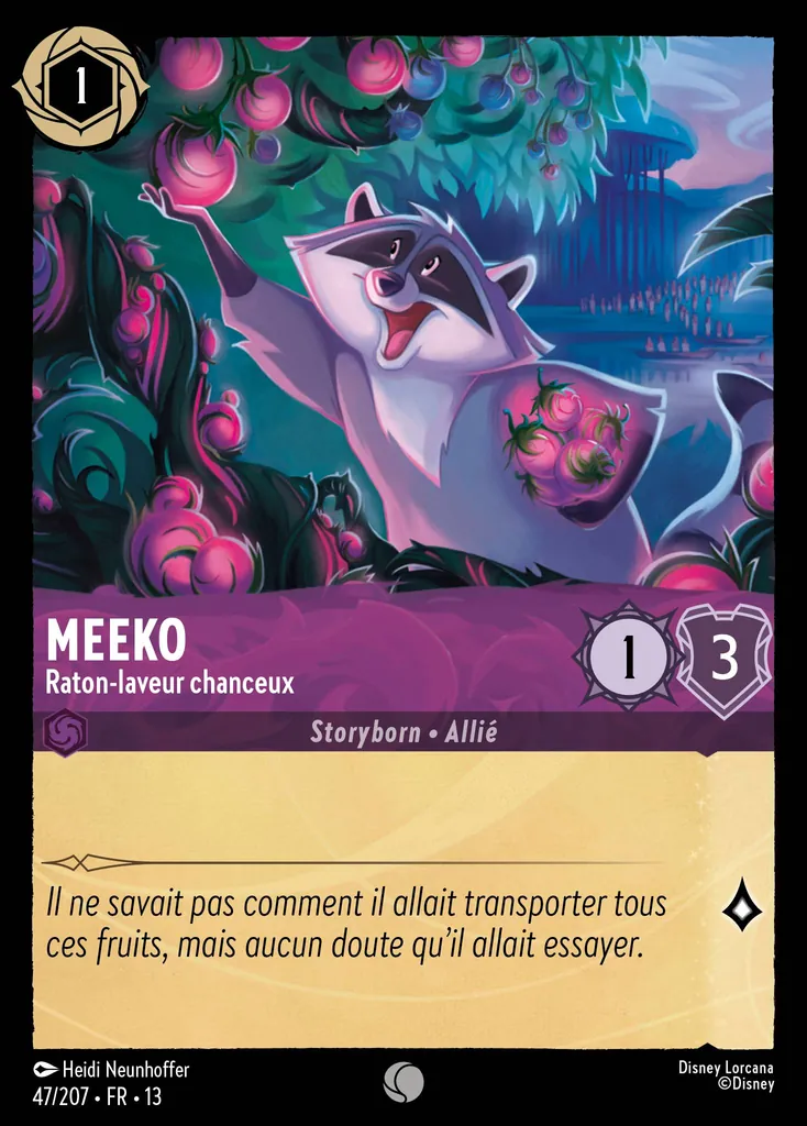 Meeko - Raton-laveur chanceux