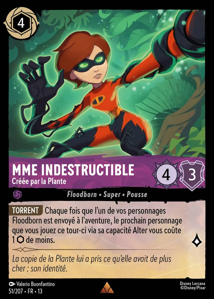 Mme Indestructible - Créée par la Plante