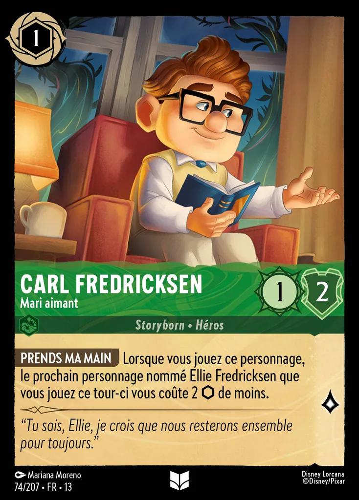 Carl Fredricksen - Mari aimant