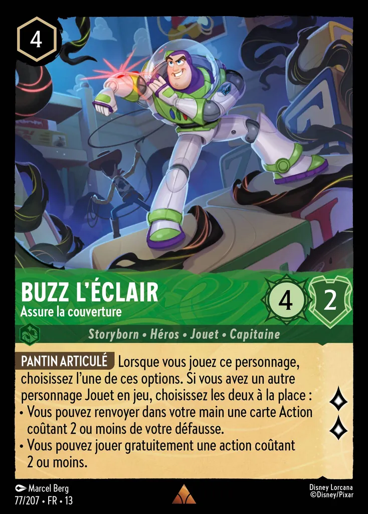Buzz l'Éclair - Assure la couverture