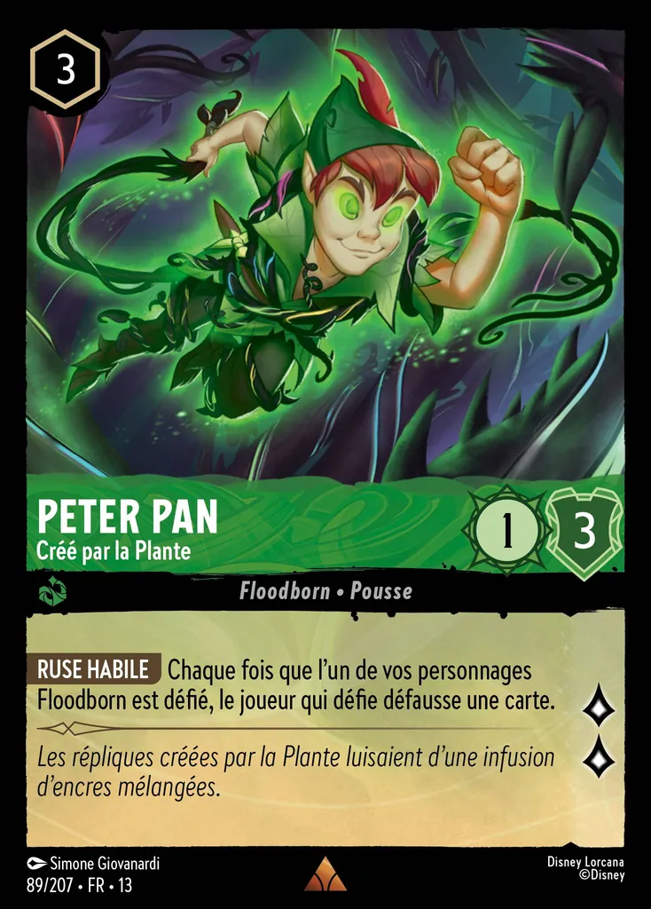 Peter Pan - Créé par la Plante