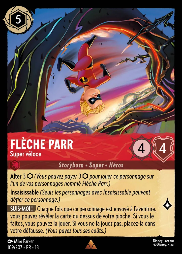 Flèche Parr - Super véloce