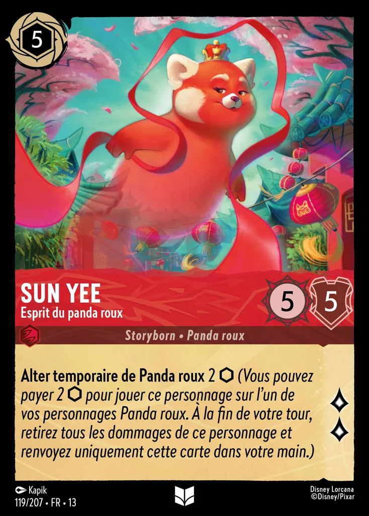 Sun Yee - Esprit du panda roux