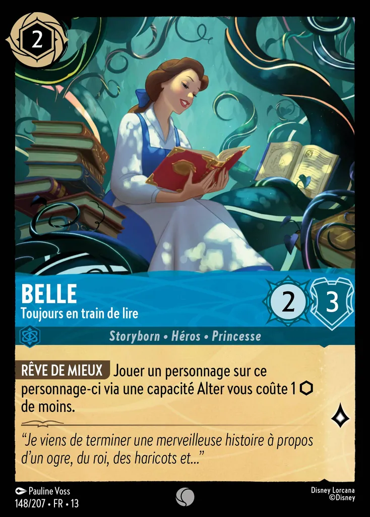 Belle - Toujours en train de lire