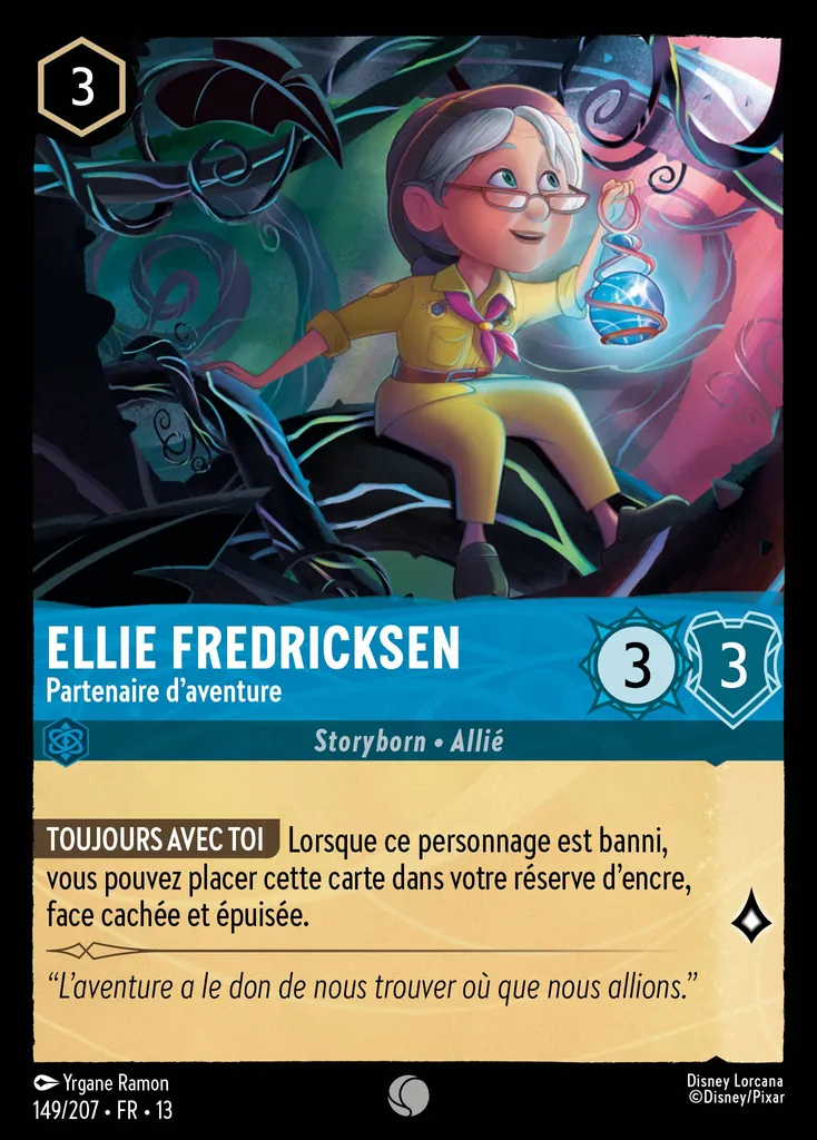 Ellie Fredricksen - Partenaire d'aventure
