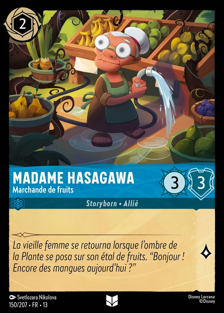 Madame Hasagawa - Marchande de fruits
