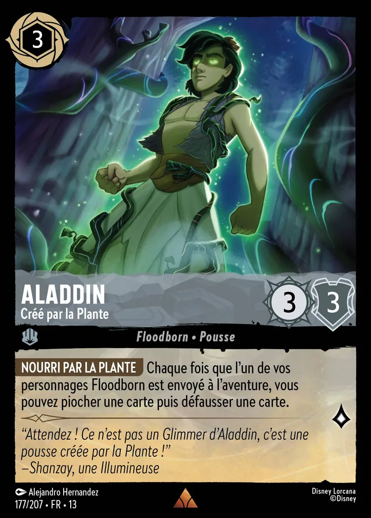 Aladdin - Créé par la Plante