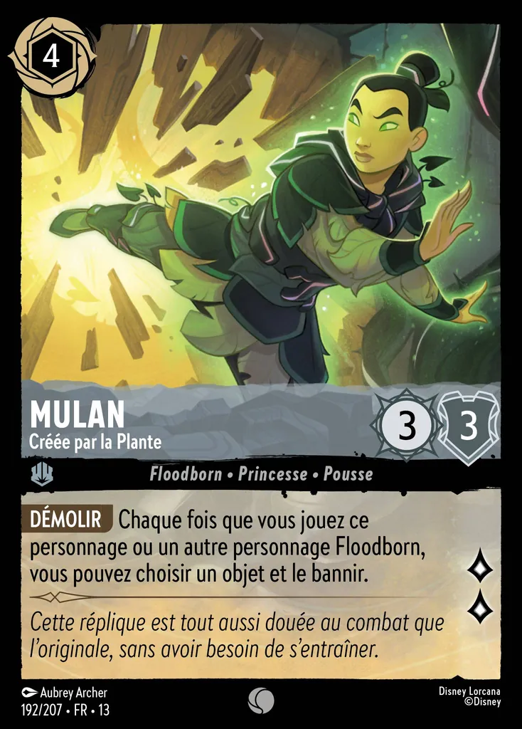 Mulan - Créée par la Plante