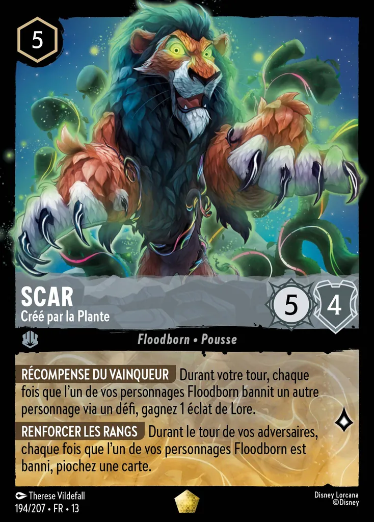 Scar - Créé par la Plante
