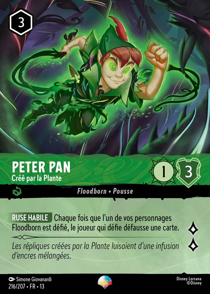 Peter Pan - Créé par la Plante