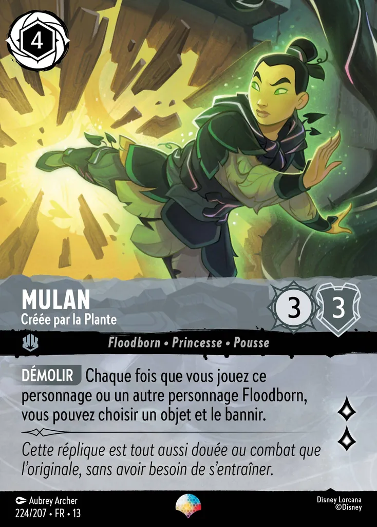 Mulan - Créée par la Plante