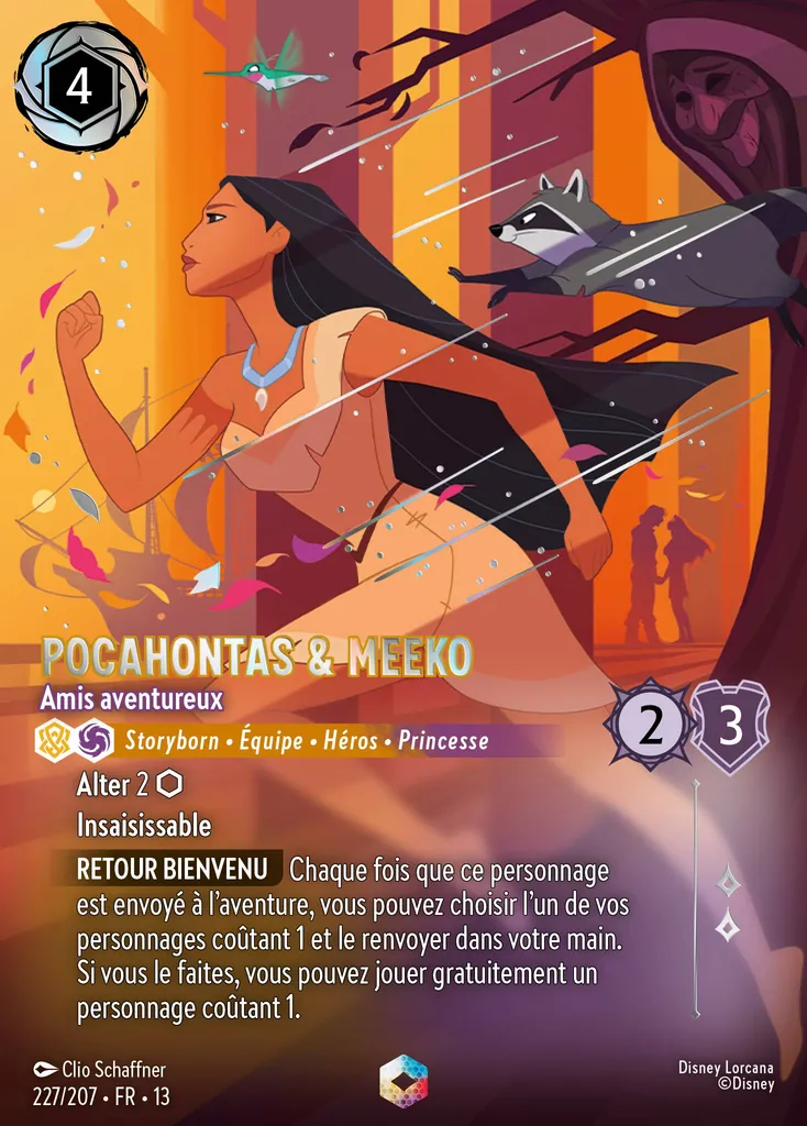 Pocahontas & Meeko - Amis aventureux