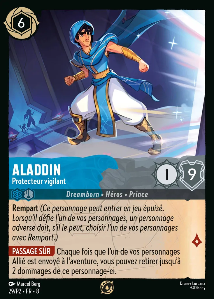 Aladdin - Protecteur vigilant