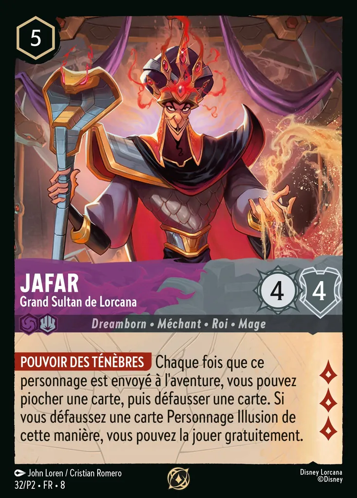 Jafar - Grand Sultan de Lorcana