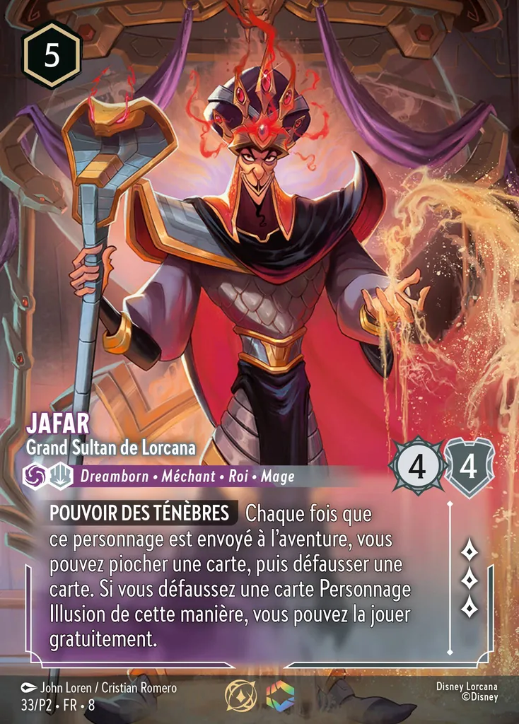 Jafar - Grand Sultan de Lorcana