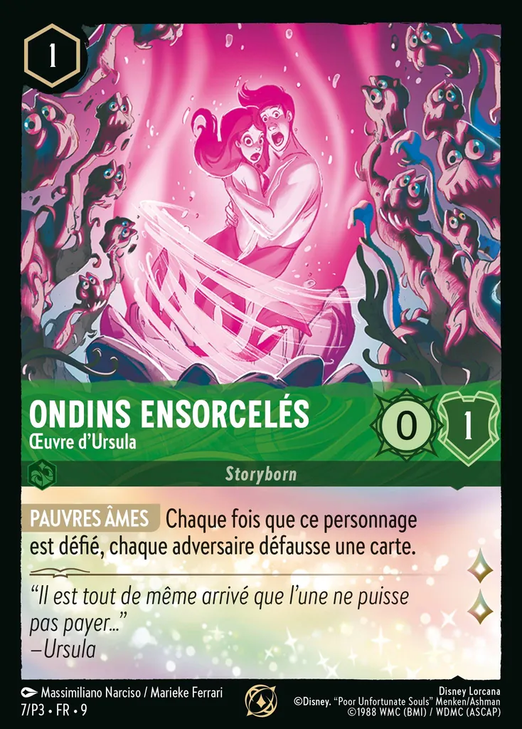 Ondins ensorcelés - Œuvre d'Ursula