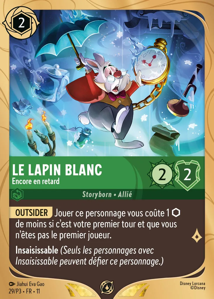 Le lapin blanc - Encore en retard