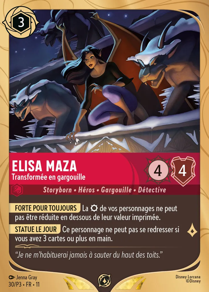 Elisa Maza - Transformée en gargouille