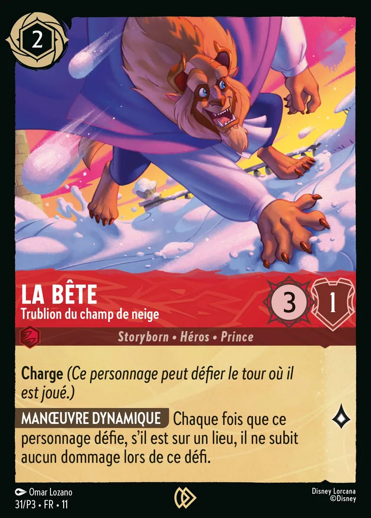 La Bête - Trublion du champ de neige