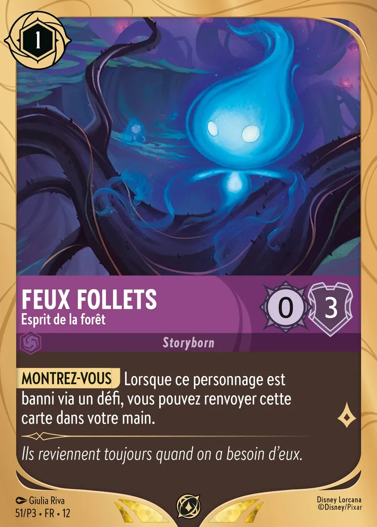 Feux follets - Esprit de la forêt