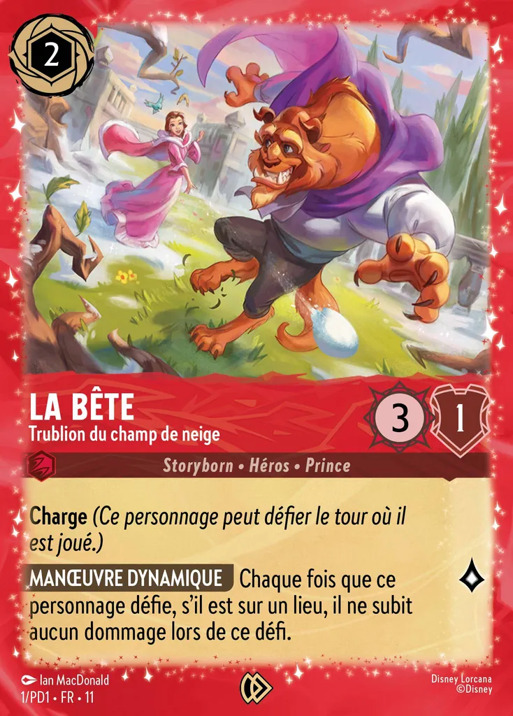 La Bête - Trublion du champ de neige