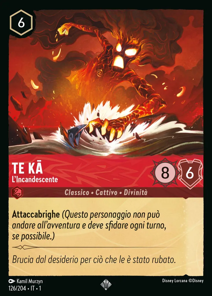 Te KÄ - L'Incandescente