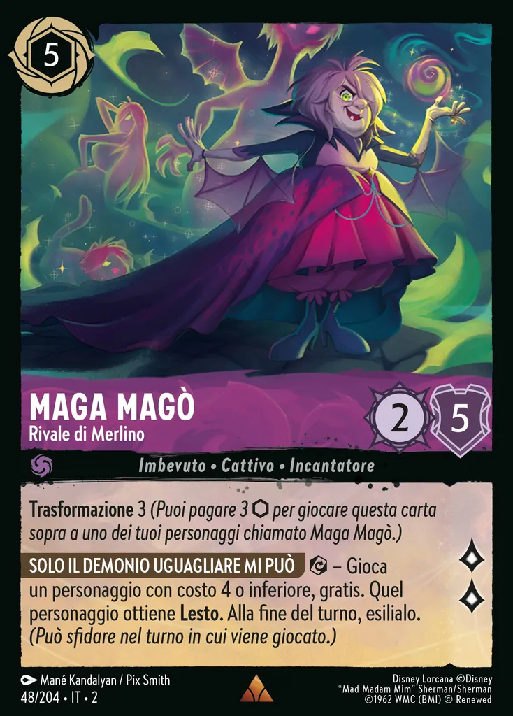 Maga Magò - Rivale di Merlino