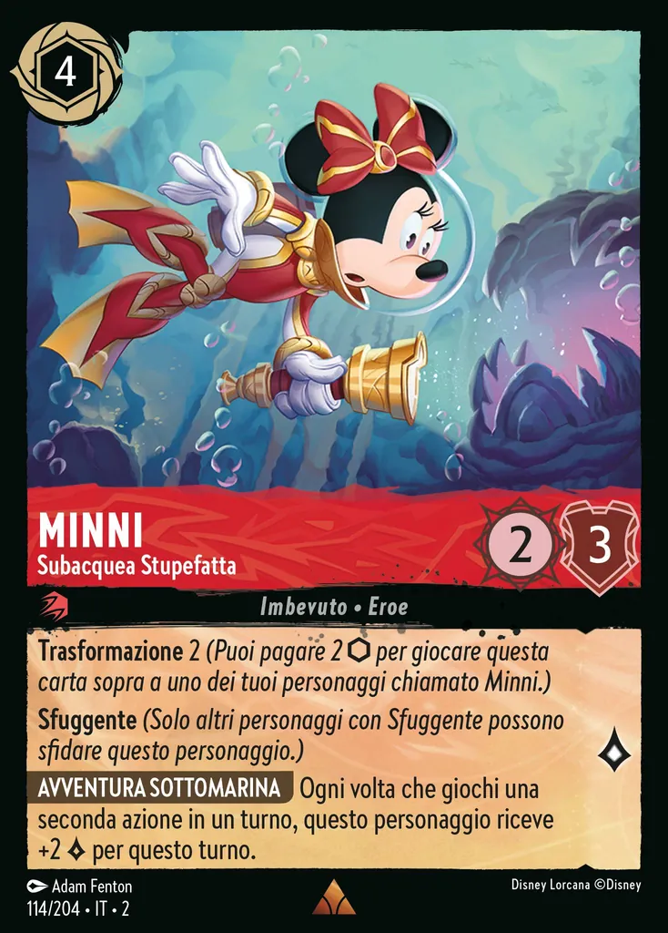 Minnie Mouse - Wide-Eyed Diver