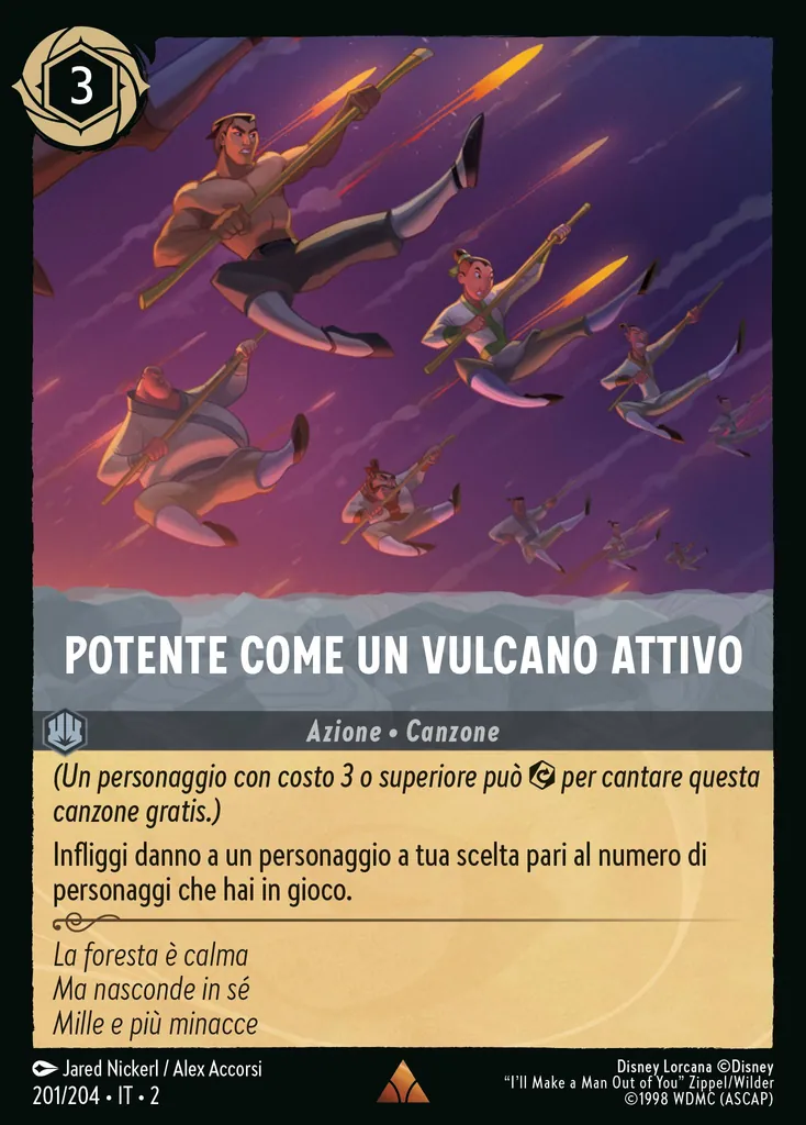Potente Come un Vulcano Attivo