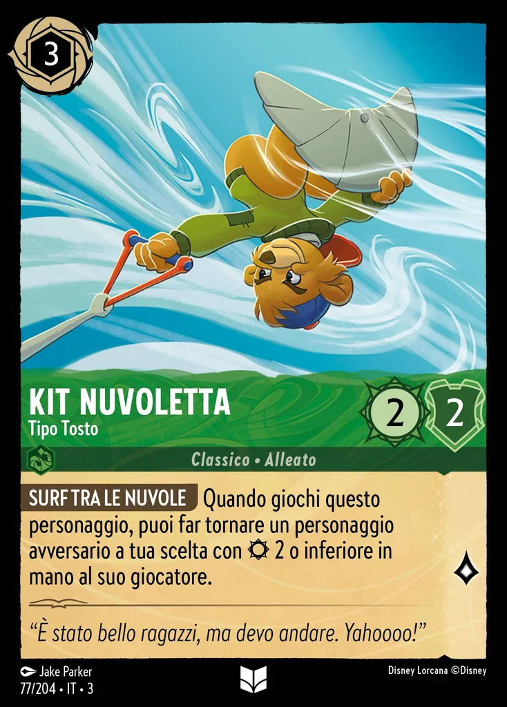 Kit Nuvoletta - Tipo Tosto