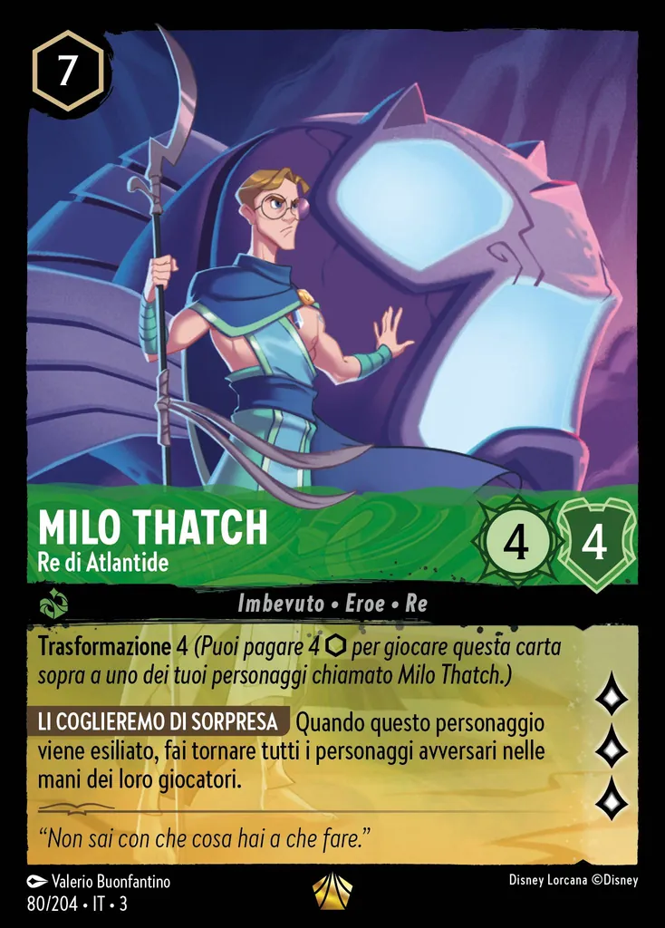 Milo Thatch - Re di Atlantide