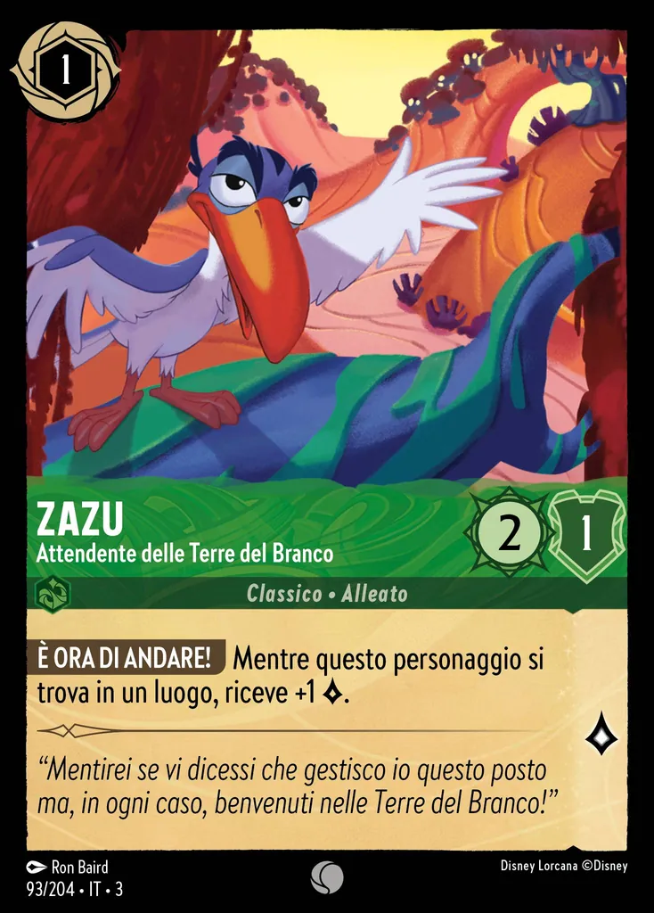 Zazu - Attendente delle Terre del Branco