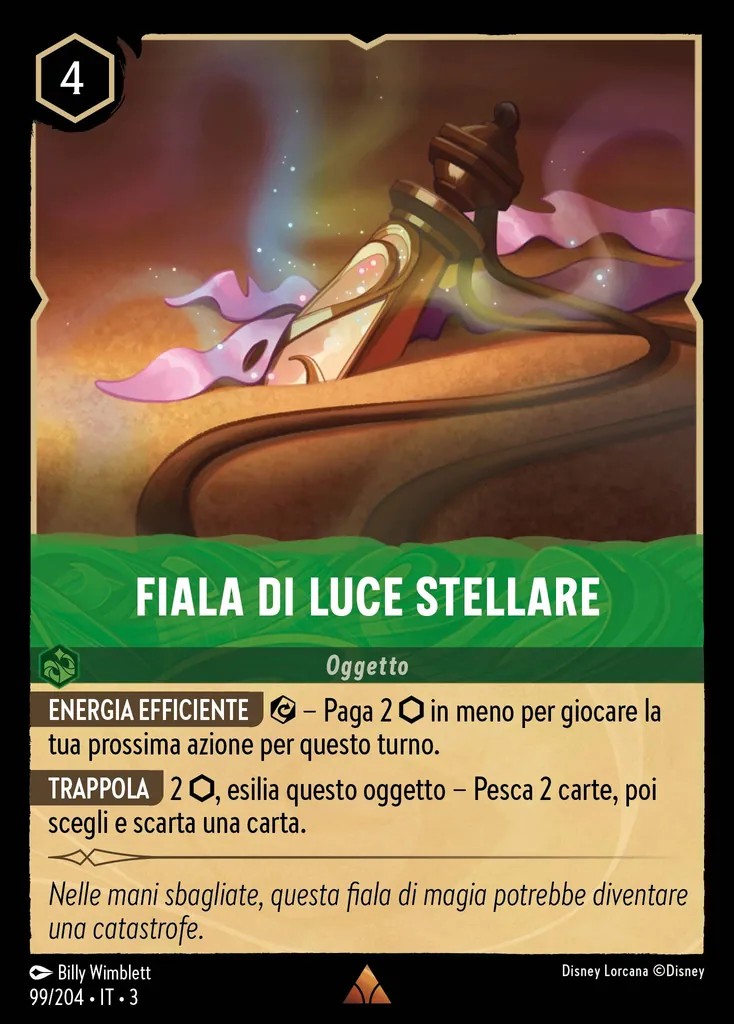 Fiala di Luce Stellare