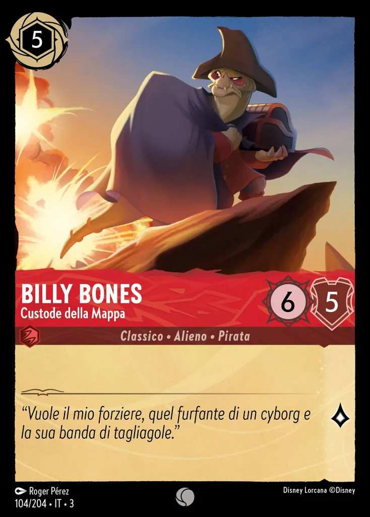 Billy Bones - Custode della Mappa